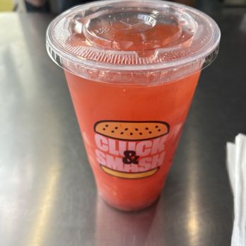 Cluck & Smash - Strawberry Agua - Burgers Near Me - Glendale, California