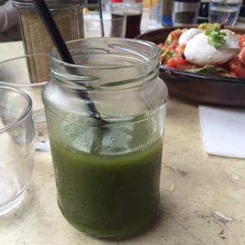 Bar Indigo - Green juice --- just your Normal veggies in a cup - Breakfast & Brunch Near Me - Double Bay, NSW