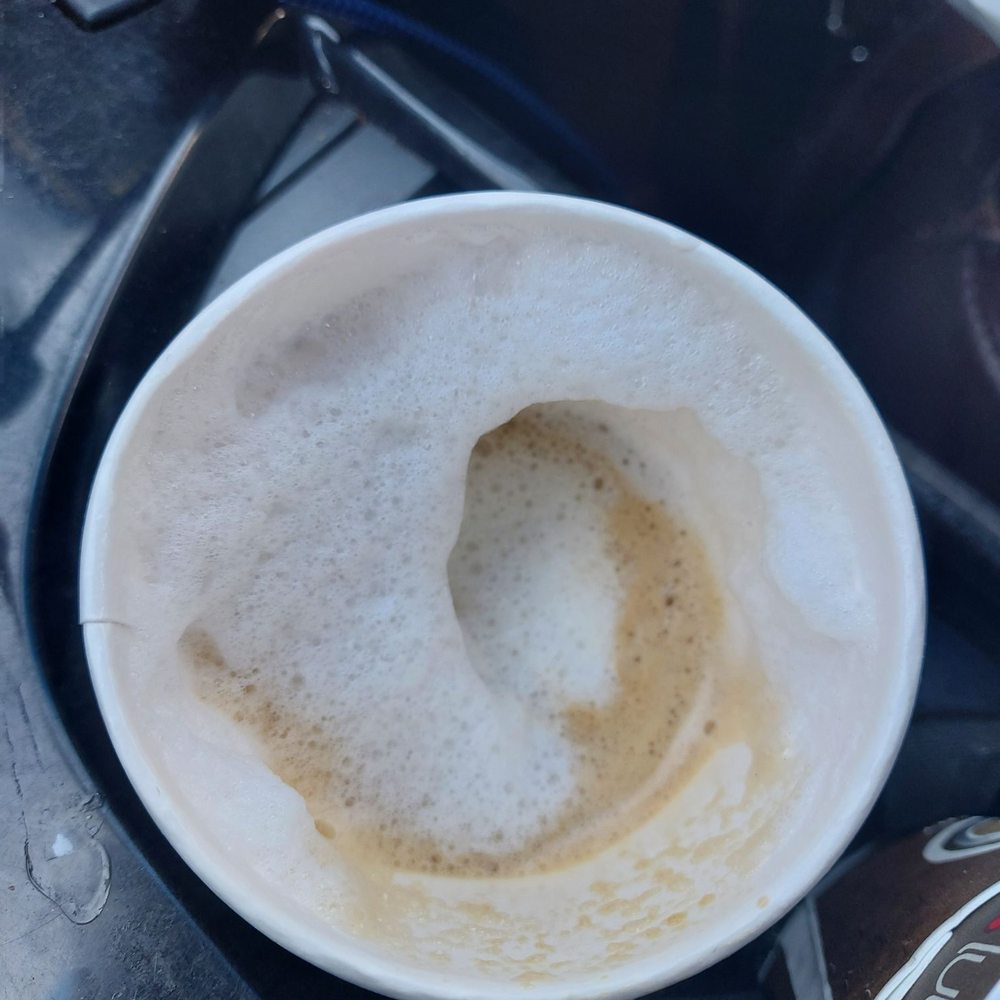 Lulu's Bakery - Cappuccino less than half the cup. - Bakeries Near Me - Fresh Meadows, New York Lulu's Bakery - Cappuccino less than half the cup. - Bakeries Near Me - Fresh Meadows, New York