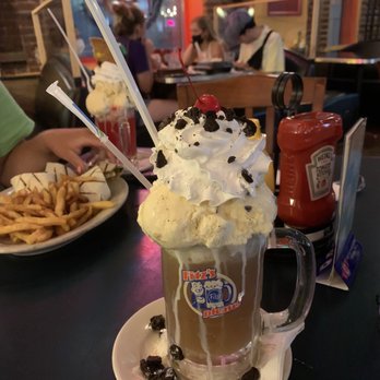 Fitz's - Cookie Monster Float: I got mine with Cream Soda instead of Root Beer - New American Near Me - Saint Louis, Missouri