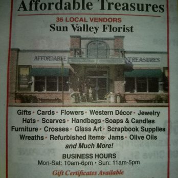 Affordable Treasures - Ramona Home Journal, January 11th, 2018 - Home Decor Near Me - Ramona, California