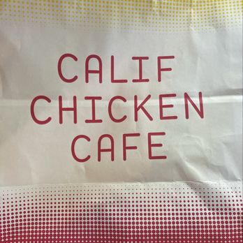 Calif Chicken Cafe - The famous bag. - American Near Me - Northridge, California