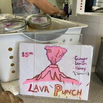Pahoa Fresh Fish - Amazing lava punch. Highly recommend purchasing! - Fish & Chips Near Me - Pahoa, Hawaii