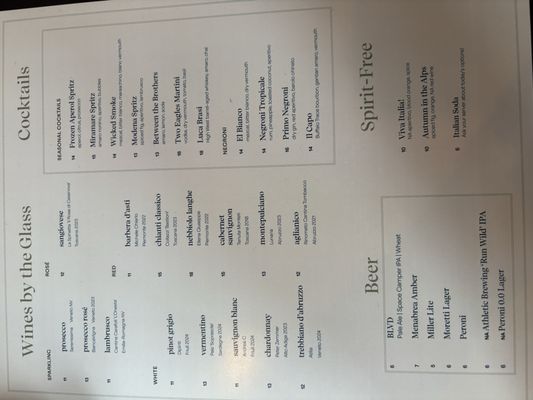 Menu photo 2 Bacaro Primo Kansas City, MO Menu photo 2 Bacaro Primo Kansas City, MO