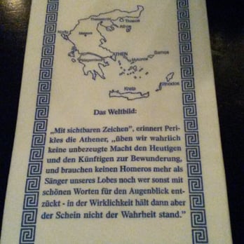 Restaurant Hermes - Die Servietten - Greek Near Me - Schwerin, MV