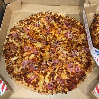 Domino's Pizza - Lack of extra cheese, ham, and pineapple ordered. - Chicken Wings Near Me - Eagle Mountain, Utah