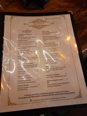 Menu photo 4 Q  Bola Round Rock, TX