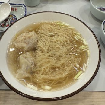 Noodle Village - 1. Shrimp and Pork Wonton Soup - Chinese Near Me - New York, New York Noodle Village - 1. Shrimp and Pork Wonton Soup - Chinese Near Me - New York, New York