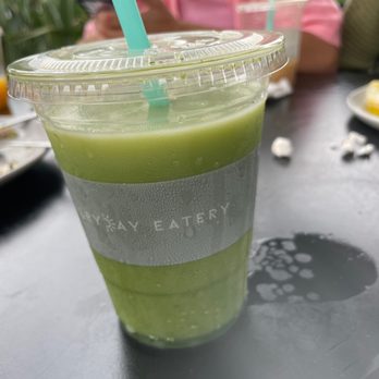 Everyday Eatery - I got the matcha rose latte and it truly was not my favorite, it was not whisked properly, was very grainy, tasted more watery than matcha. - Cafes Near Me - Irvine, California Everyday Eatery - I got the matcha rose latte and it truly was not my favorite, it was not whisked properly, was very grainy, tasted more watery than matcha. - Cafes Near Me - Irvine, California