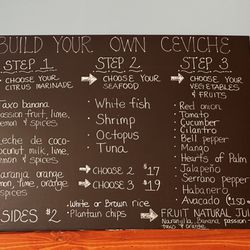 Estrella Del Mar - Build your own ceviche!