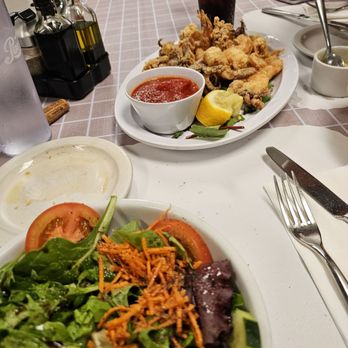 Eatalian - House salad  Fritto Mistook appetizer - Italian Near Me - Gardena, California