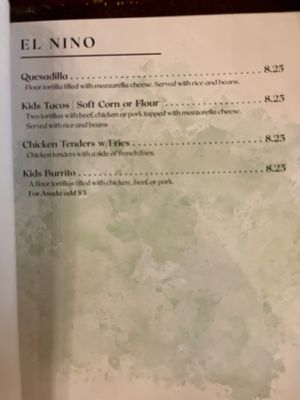 Menu photo 4 COA mexican eatery & tequileria Mount Vernon, WA