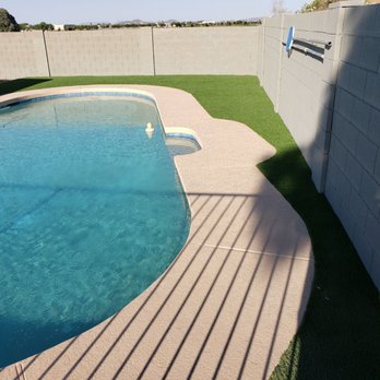 Arizona Pool Remodeling & Service - Final pic. So happy with our new pool. - Pool Cleaners Near Me Arizona Pool Remodeling & Service - Final pic. So happy with our new pool. - Pool Cleaners Near Me