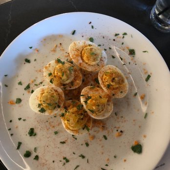 One Twenty Three Tavern - Deviled Eggs - New American Near Me - Grand Rapids, Michigan One Twenty Three Tavern - Deviled Eggs - New American Near Me - Grand Rapids, Michigan