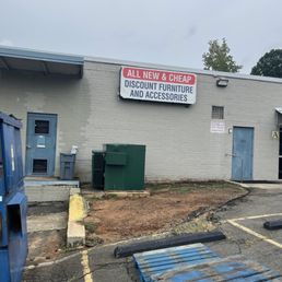 Exterior outside entrance of All New and Cheap - Charlotte, North Carolina Exterior outside entrance of All New and Cheap - Charlotte, North Carolina
