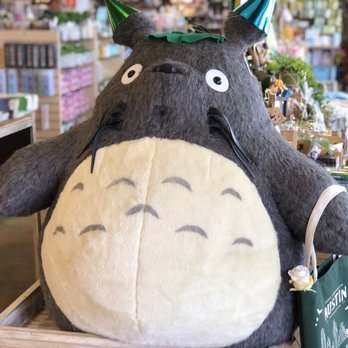 Kinokuniya - Totoro at the door :) - Bookstores Near Me - Austin, Texas