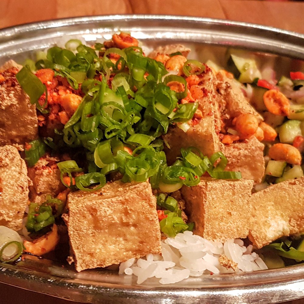 Spork - Rice Bowl w/ Tofu ($11) - Mexican Near Me - Bend, Oregon Spork - Rice Bowl w/ Tofu ($11) - Mexican Near Me - Bend, Oregon