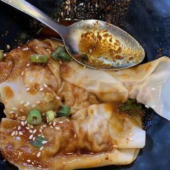 Wula Buhuan - 14. Chili Oil Dumpling - Szechuan Near Me - Houston, Texas Wula Buhuan - 14. Chili Oil Dumpling - Szechuan Near Me - Houston, Texas