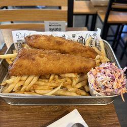 Cod fish and chips