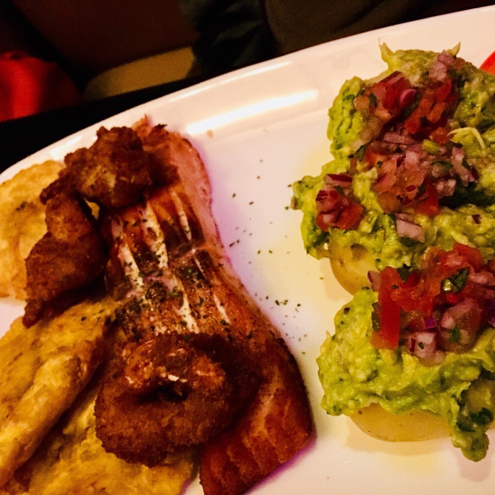 El Gustazo - Salmon with guagamole - Colombian Near Me - Flushing, New York El Gustazo - Salmon with guagamole - Colombian Near Me - Flushing, New York