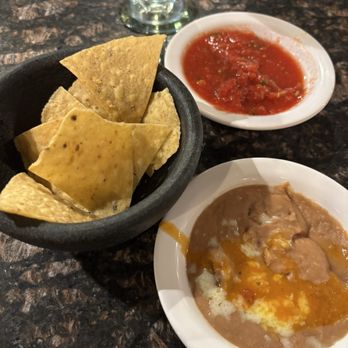 La Tapatia - Complimentary Chips, Refried Beans, and Salsa - Mexican Near Me - Martinez, California