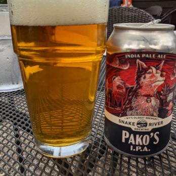 Big Hole BBQ - They have Snake River Brewing - Pako's IPA. Very tasty beer - Barbeque Near Me - Victor, Idaho
