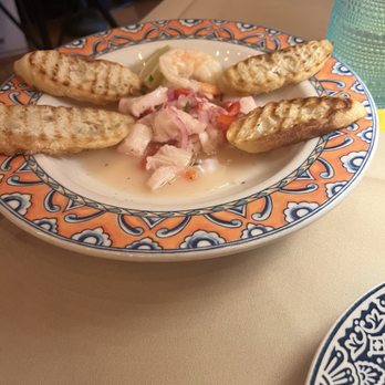 Cafe Sevilla - Halibut & Shrimp Ceviche - Spanish Near Me - San Diego, California