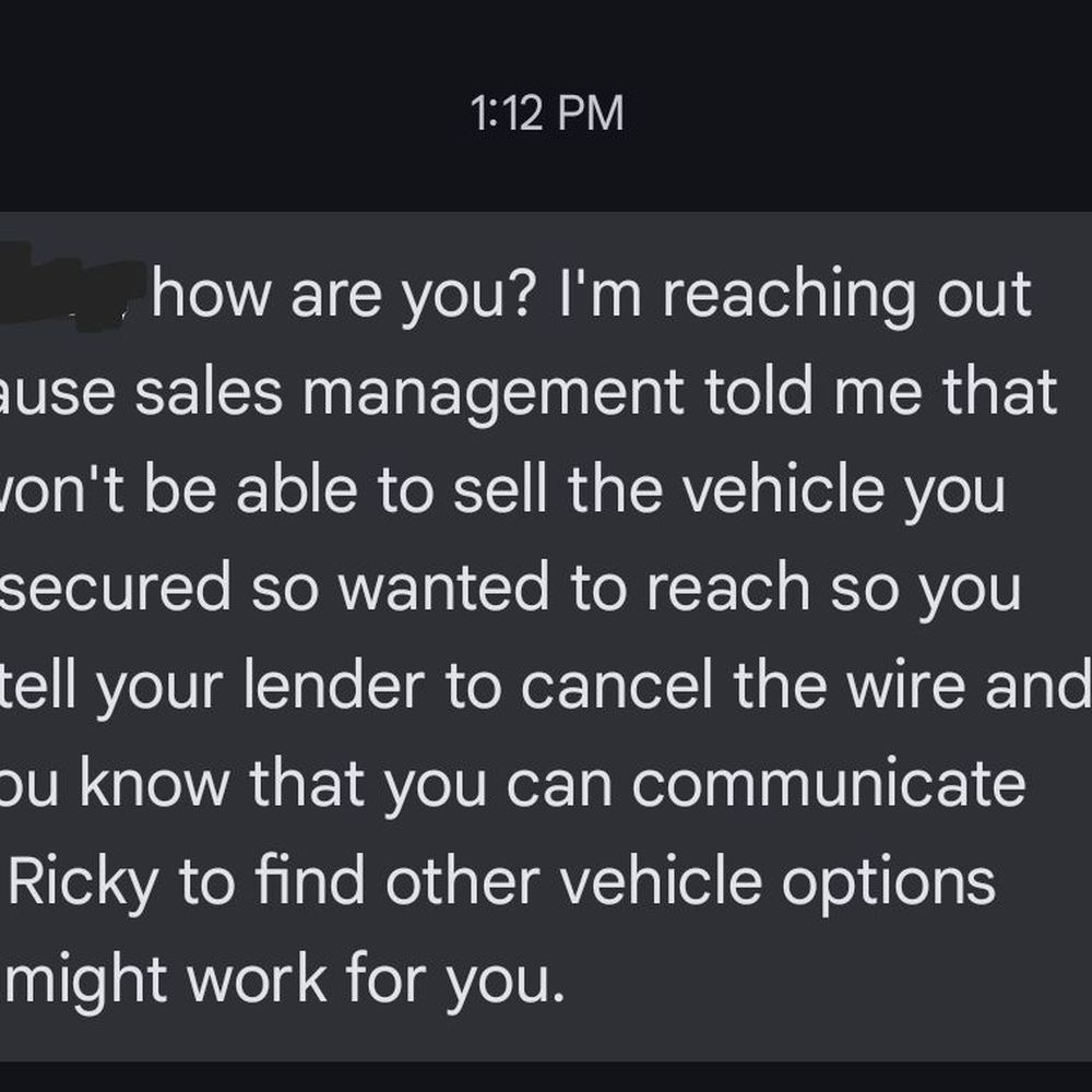 How my mom was notified Camelback was breaking contract.