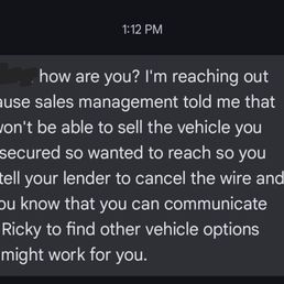 How my mom was notified Camelback was breaking contract.
