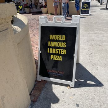 Seaside Cafe - Lobster pizza - Pizza Near Me - Key West, Florida Seaside Cafe - Lobster pizza - Pizza Near Me - Key West, Florida