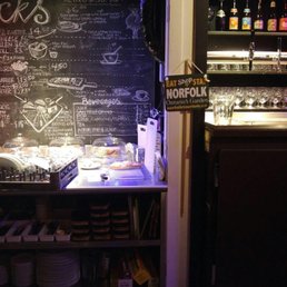 view while sitting at the bar