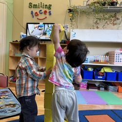 Smiling Faces Home Daycare & Preschool - Building blocks