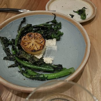 Seven Acre Dairy Company - Braised broccoli rabe with lemon and cottage cheese - Hotels Near Me - Belleville, Wisconsin Seven Acre Dairy Company - Braised broccoli rabe with lemon and cottage cheese - Hotels Near Me - Belleville, Wisconsin
