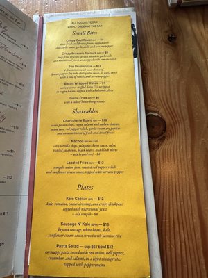 Menu photo 3 June Beaverton, OR