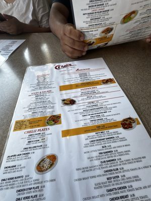 Menu photo 4 Cheliz San Bernardino, CA