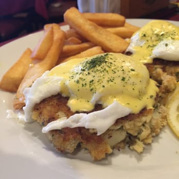 The Olde Ship - Fishcake Benedict. - British Near Me - Fullerton, California The Olde Ship - Fishcake Benedict. - British Near Me - Fullerton, California
