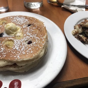 Orphan - Banana and Berry pancakes with rosemary potatoes - Breakfast & Brunch Near Me - Sacramento, California Orphan - Banana and Berry pancakes with rosemary potatoes - Breakfast & Brunch Near Me - Sacramento, California
