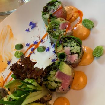 The Davis Restaurant & Bar - The Ahi Tuna Summer Rolls! - New American Near Me - Eugene, Oregon The Davis Restaurant & Bar - The Ahi Tuna Summer Rolls! - New American Near Me - Eugene, Oregon
