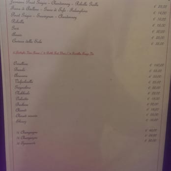 Rinaldi al Quirinale - Flip to the back for half bottles of wine - Seafood Near Me - Rome, RM Rinaldi al Quirinale - Flip to the back for half bottles of wine - Seafood Near Me - Rome, RM