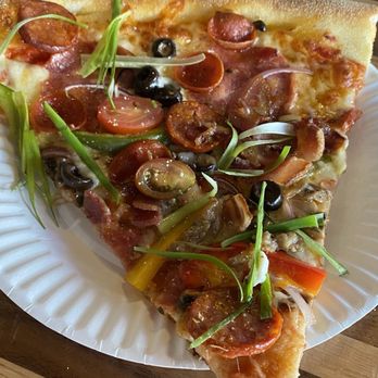 Slice House by Tony Gemignani - XL 20" Combo Americano - Pizza Near Me - Castro Valley, California Slice House by Tony Gemignani - XL 20" Combo Americano - Pizza Near Me - Castro Valley, California