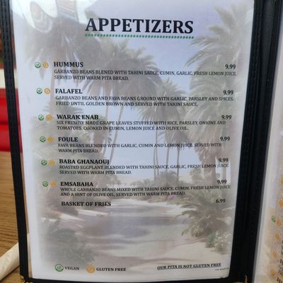 Menu photo 1 Oasis Mediterranean restaurant Gallup, NM Menu photo 1 Oasis Mediterranean restaurant Gallup, NM