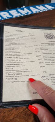Menu photo 5 T. Boyles Tavern Pasadena, CA Menu photo 5 T. Boyles Tavern Pasadena, CA