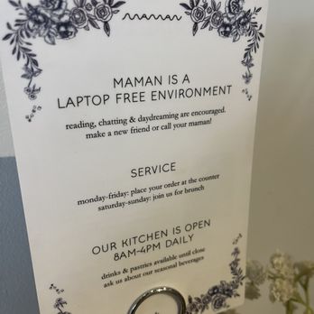 maman - Lap top free environment - not a place to work - French Near Me - New York, New York maman - Lap top free environment - not a place to work - French Near Me - New York, New York