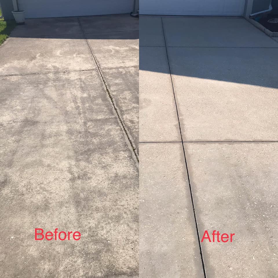 Slide of Gallagher Roof Cleaning