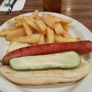 Nate'n Al's - Grilled hot dog with french fries - Delis Near Me - Beverly Hills, California
