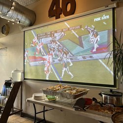 Berkeley Untapped - Snack table for the Super Bowl