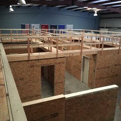 Defensive Warfighter Strategies - Overview of our 1300 sq ft modular Structure for Force on Force training.