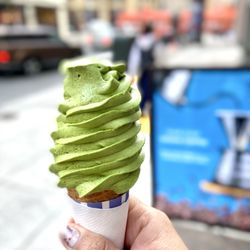 Matcha soft serve