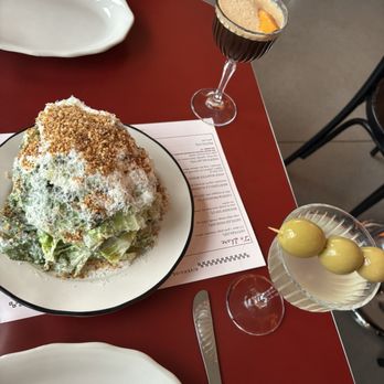 Lucky Duck - Caesar salad with espresso martini and dirty gin martini - Beer Bar Near Me - Philadelphia, Pennsylvania Lucky Duck - Caesar salad with espresso martini and dirty gin martini - Beer Bar Near Me - Philadelphia, Pennsylvania