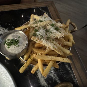 Ambra - Side: Truffle French Fries - Steakhouses Near Me - Mcallen, Texas